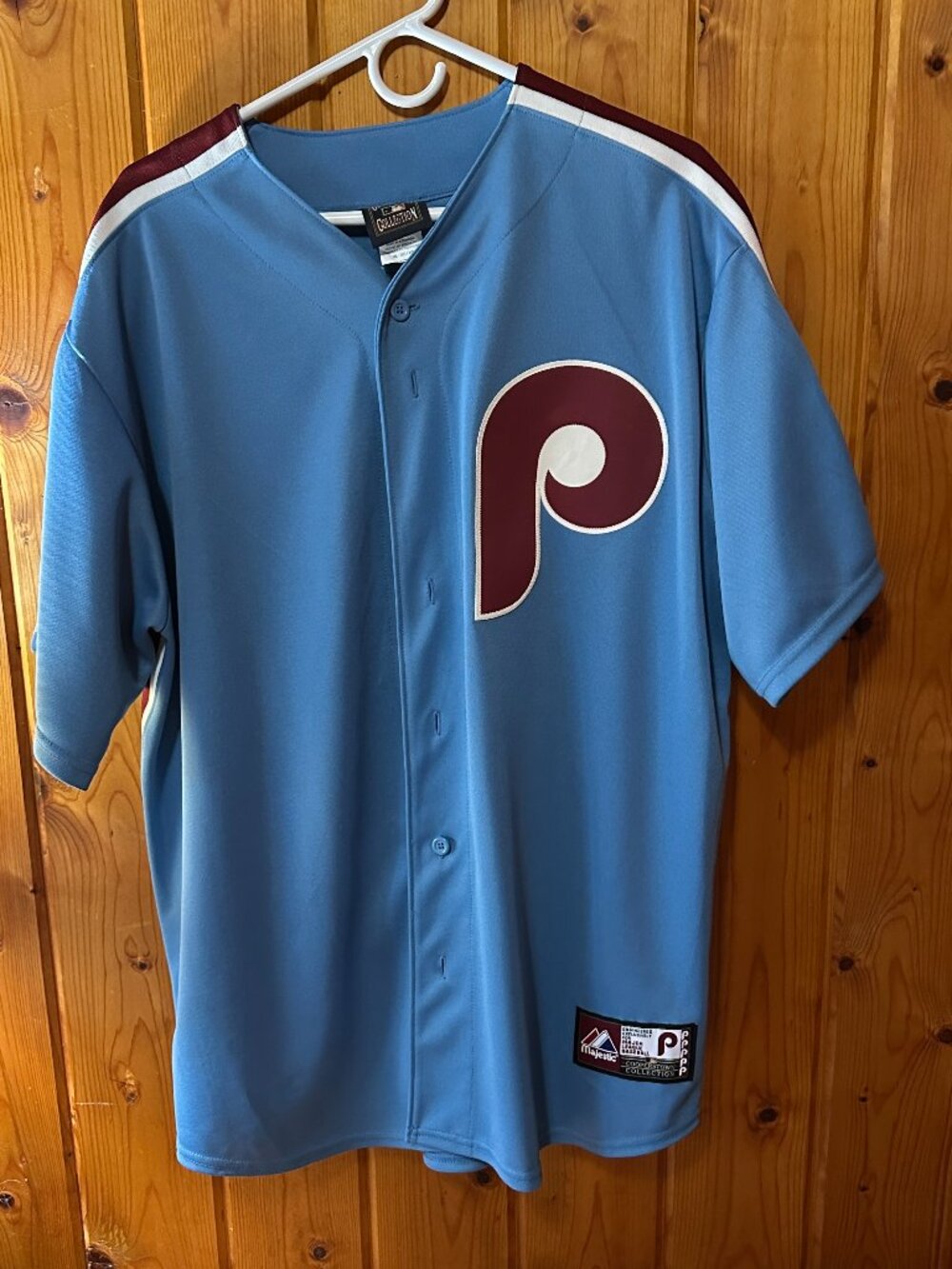 Majestic Cooperstown Collection Philadelphia Phillies Tug McGraw Jersey XL